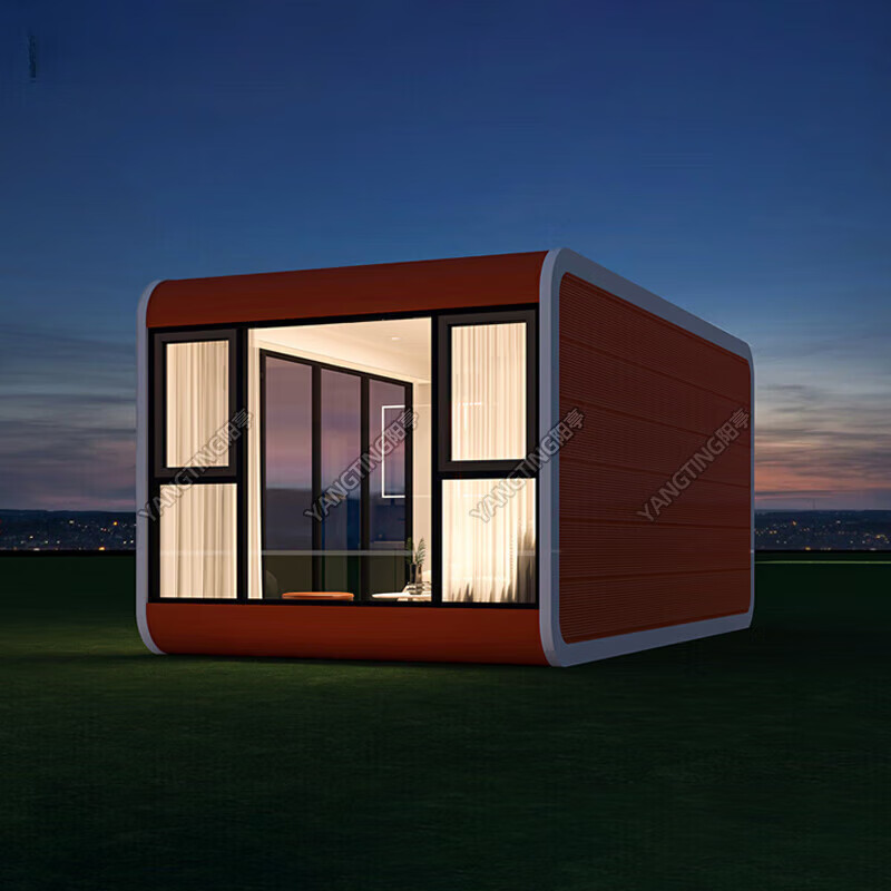 虞萌馨迪微宿太空艙房 集裝箱移動(dòng)房太空倉(cāng)蘋果艙民宿微宿陽(yáng)光星 按