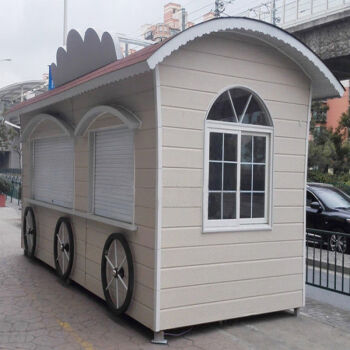 售貨亭移動房戶外移動廣場景區(qū)崗亭小吃售票售賣亭郵.